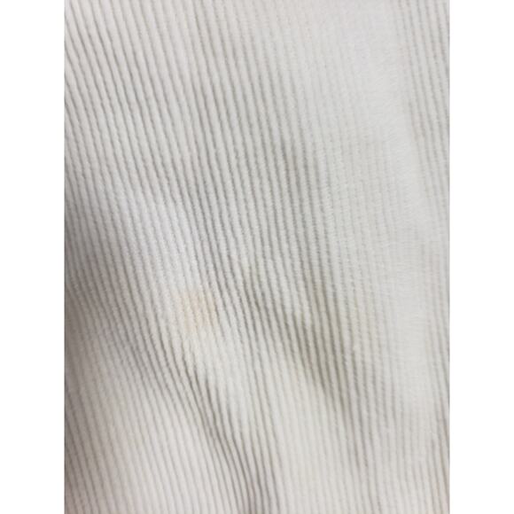 Lilly Pulitzer Jeans Size 8 Womens White Corduroy Pants Ladies Main Line Bootcut - Picture 9 of 14